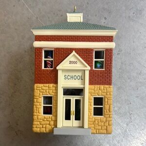 2000 Hallmark Schoolhouse Ornament